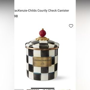 COPY - Mackenzie Childs Canister-small